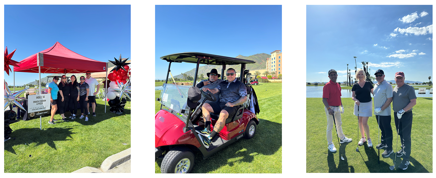 collage of the Soboba Golf Tournament